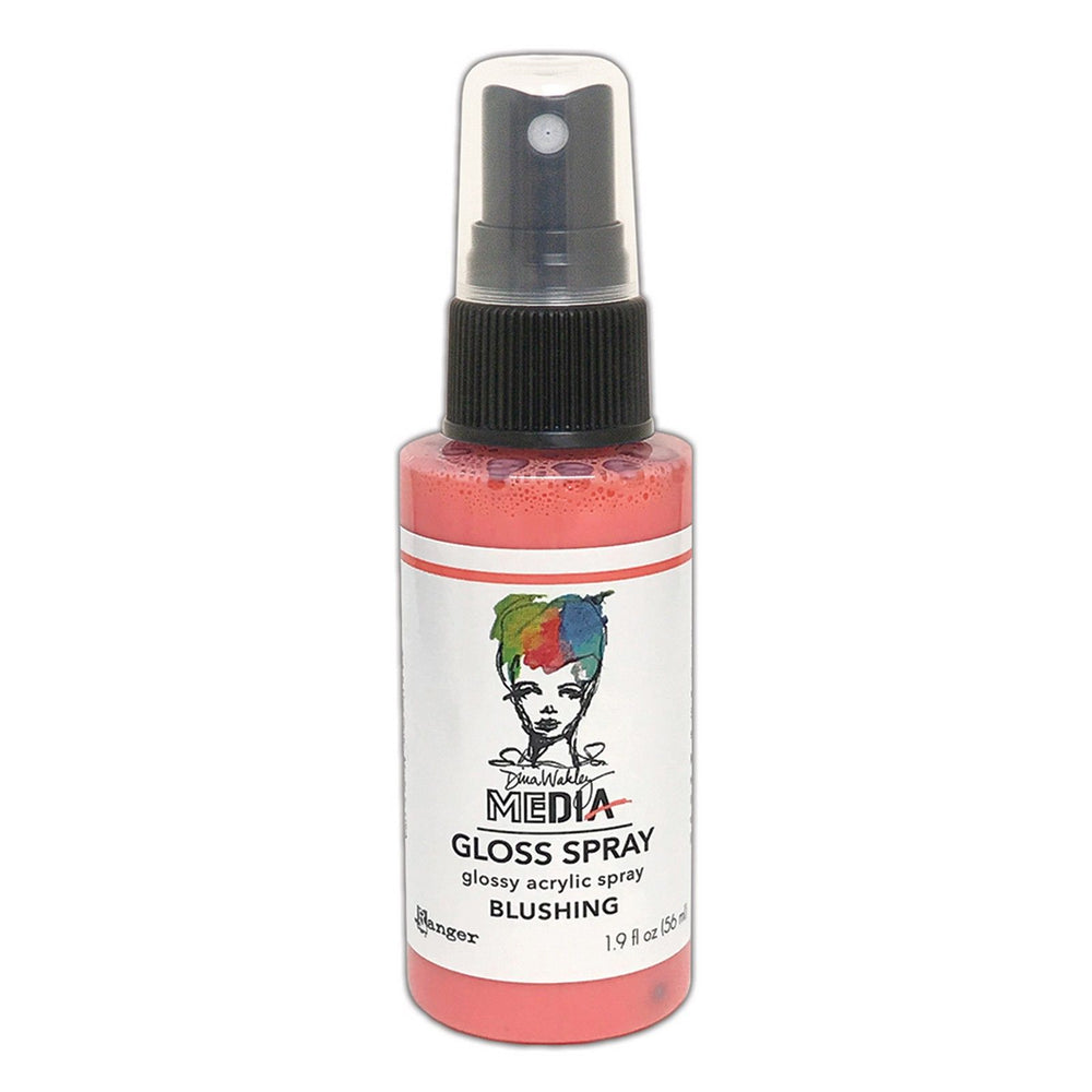 Ranger ink ranger • dina wakley media gloss spray blushing
