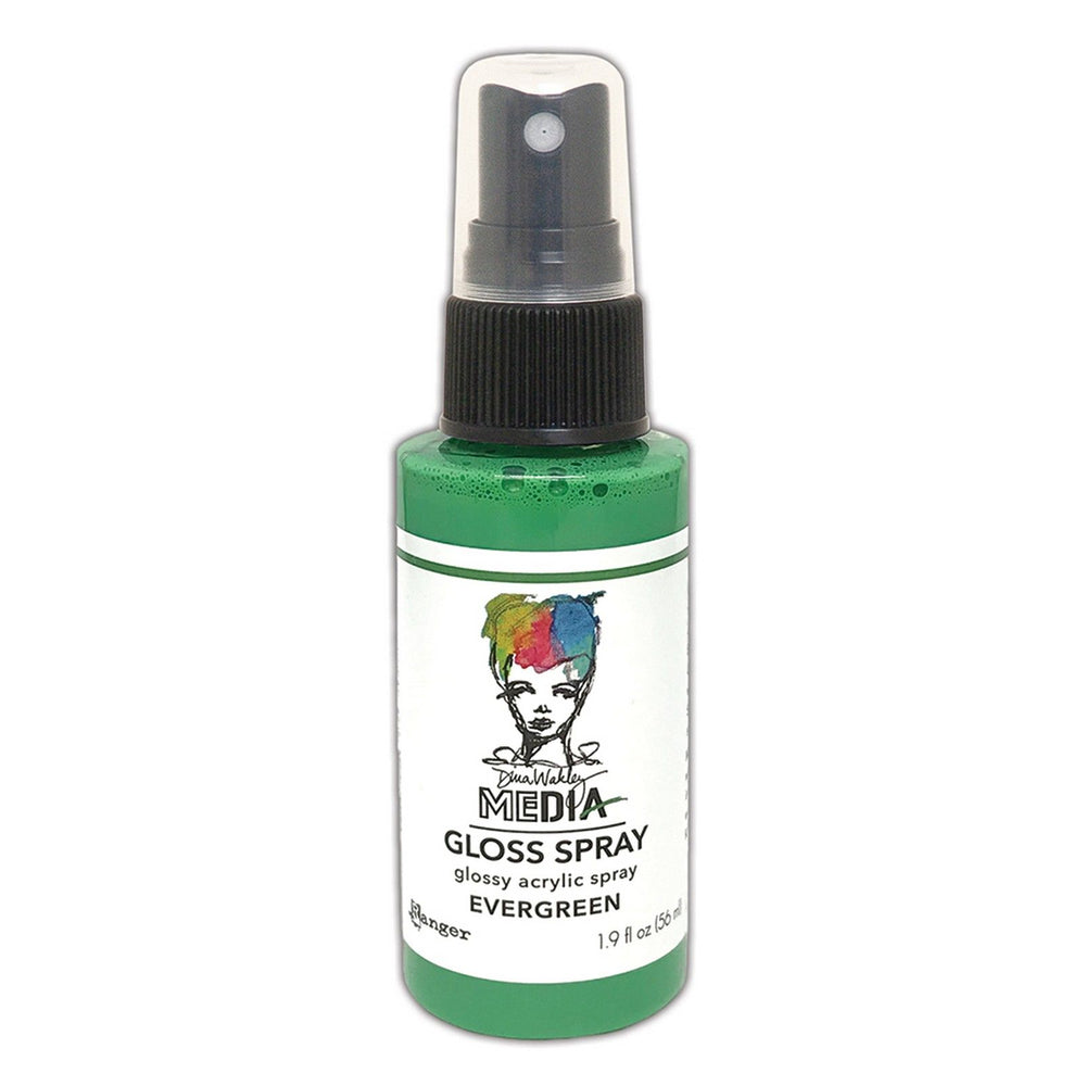 Ranger ink ranger • dina wakley media gloss spray evergreen