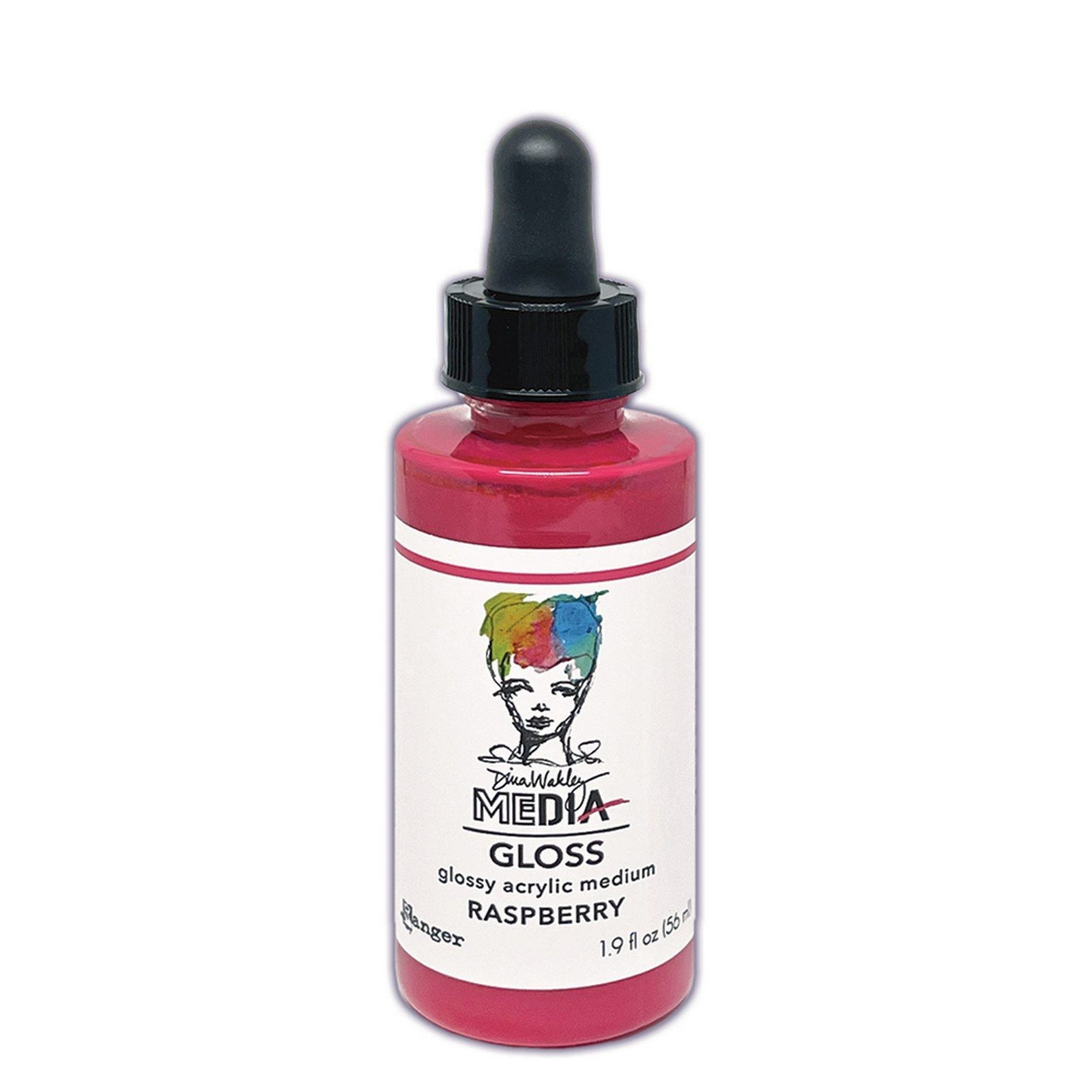 Ranger ink ranger • dina wakley media gloss dropper style raspberry
