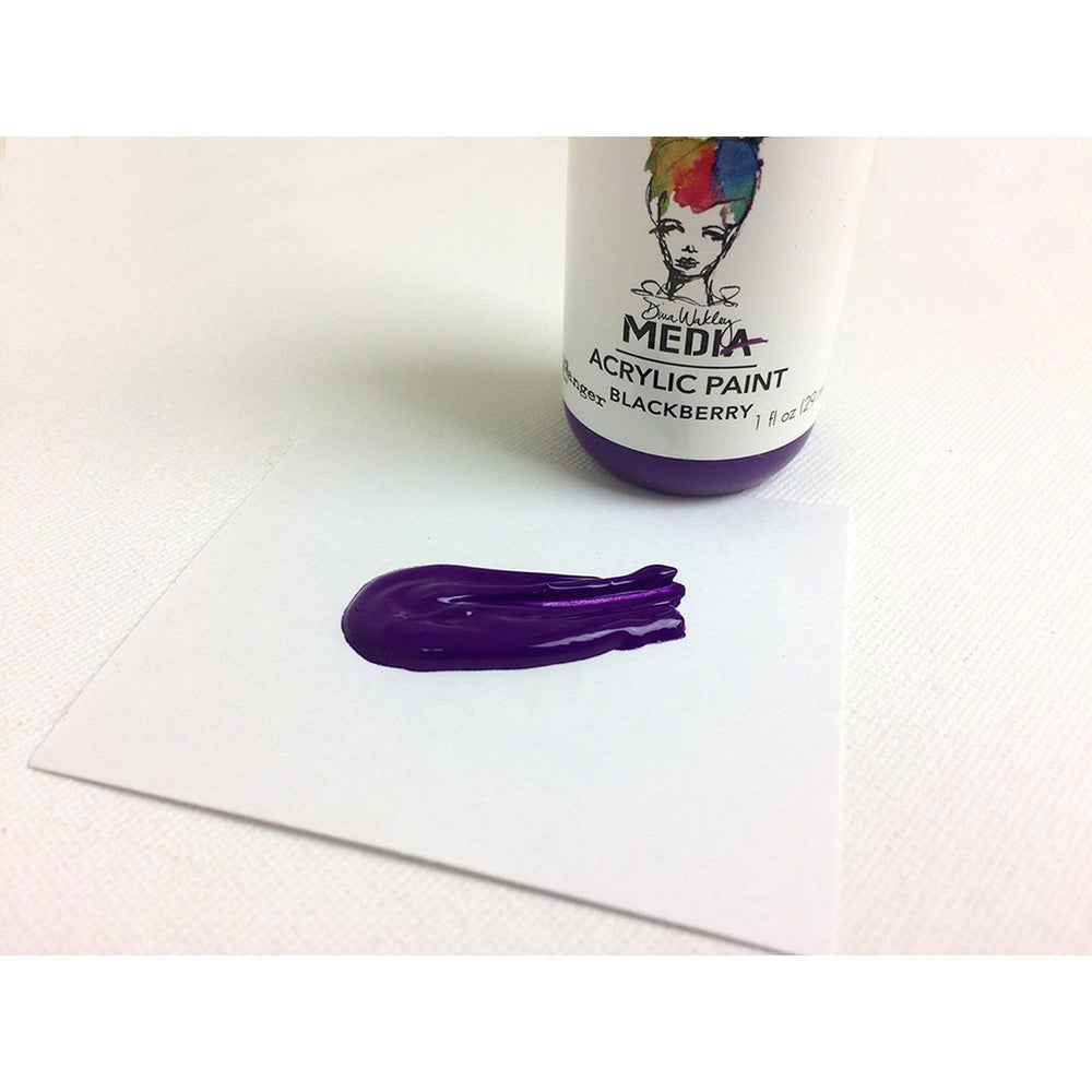 Ranger ink ranger • dina wakley media heavy body acrylic paint blackberry