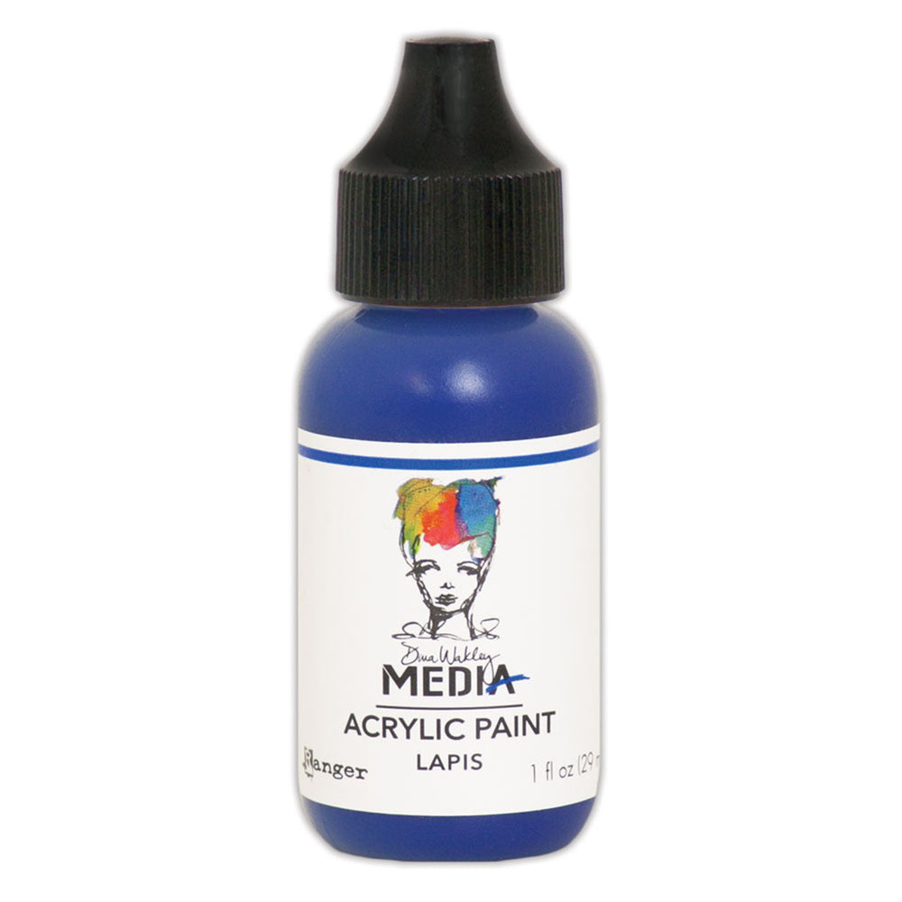 Ranger ink ranger • dina wakley media heavy body acrylic paint lapis