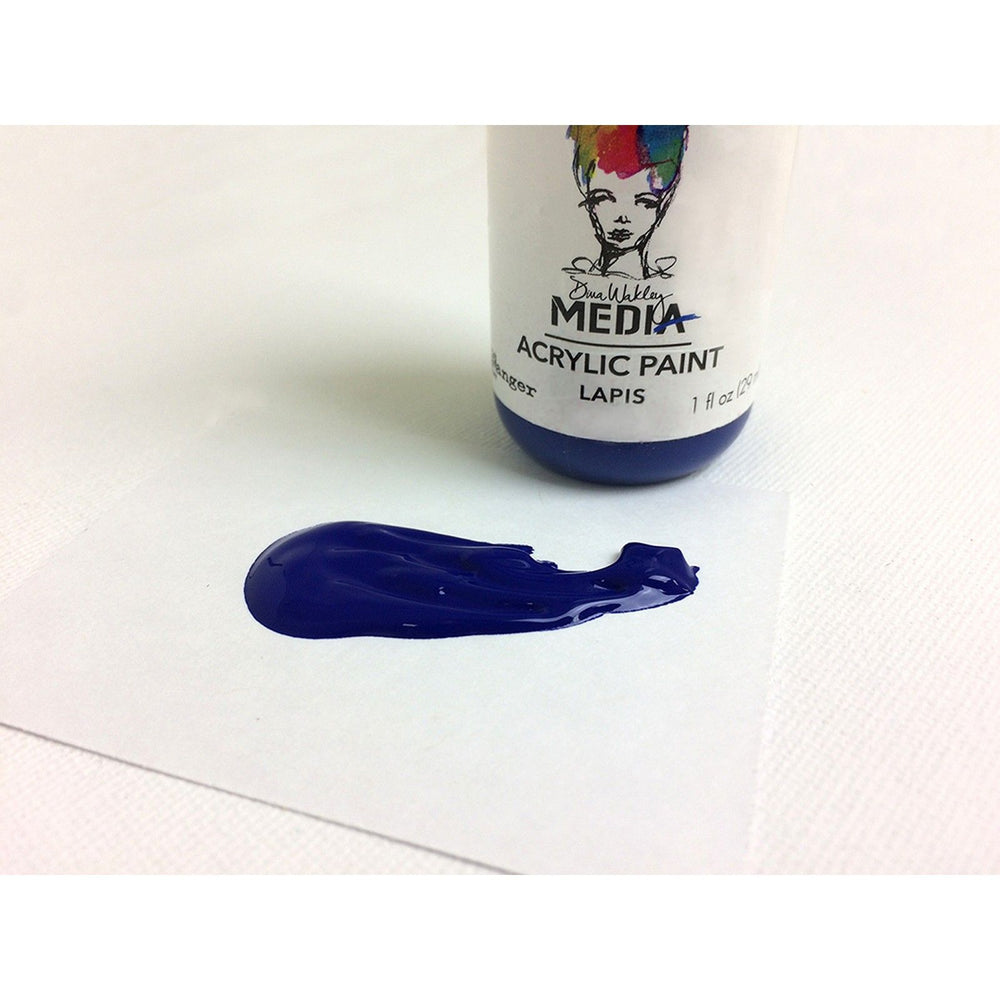 Ranger ink ranger • dina wakley media heavy body acrylic paint lapis