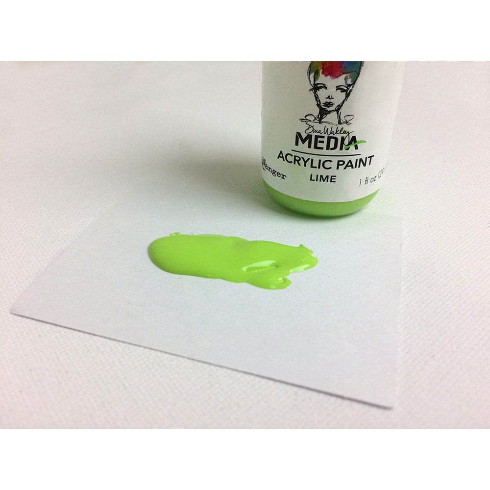 Ranger ink ranger • dina wakley media heavy body acrylic paint lime