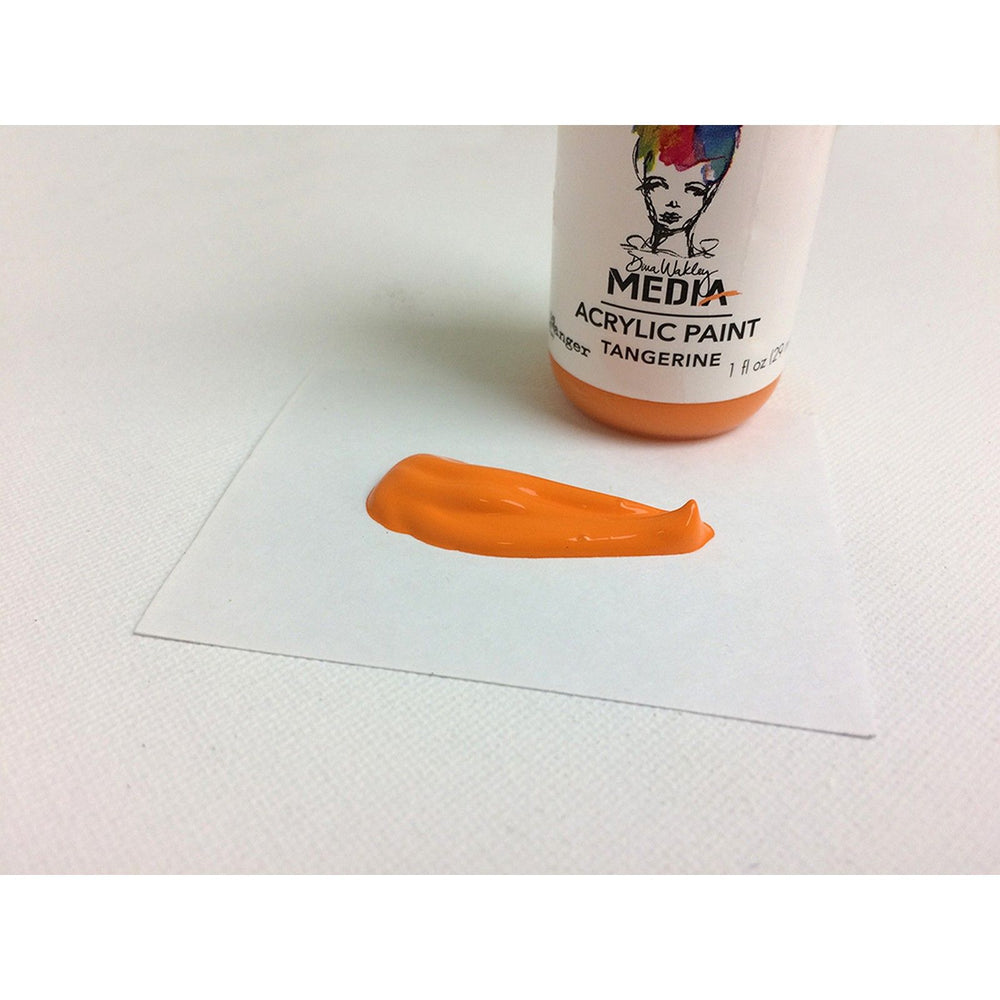 Ranger ink ranger • dina wakley media heavy body acrylic paint tangerine