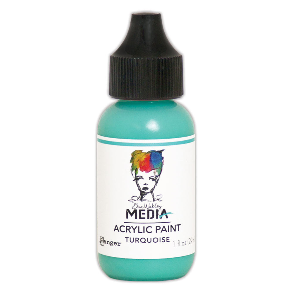 Ranger ink ranger • dina wakley media heavy body acrylic paint turkoois