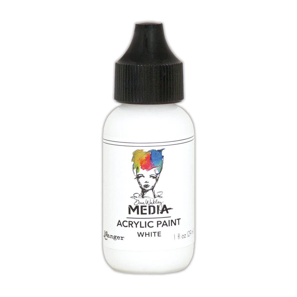 Ranger ink ranger • dina wakley media heavy body acrylic paint white