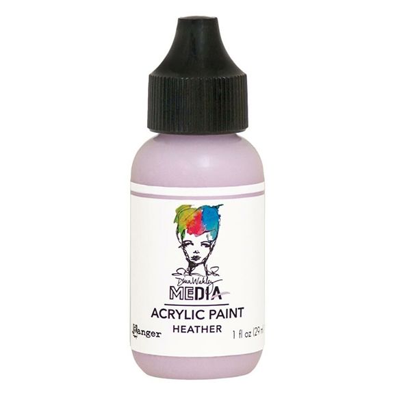 Ranger ink ranger • dina wakley media heavy body acrylic paint heather