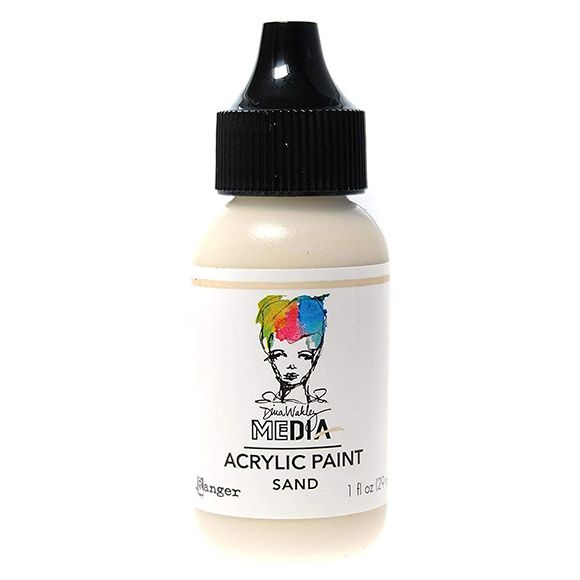 Ranger ink ranger • dina wakley media heavy body acrylic paint sand