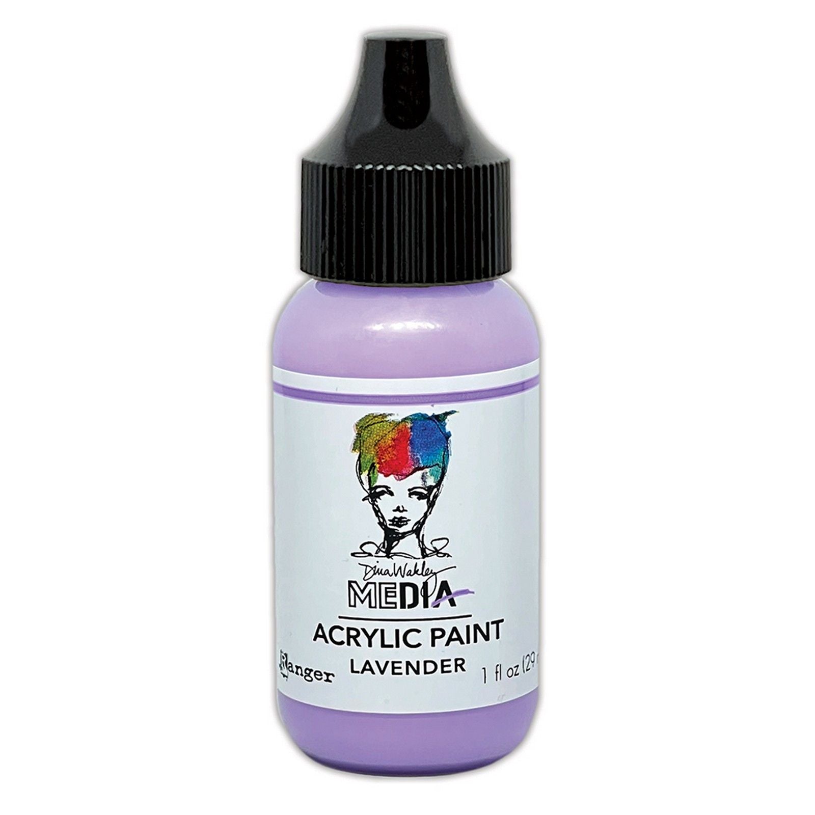Ranger ink ranger • dina wakley media heavy body acrylic paints lavender