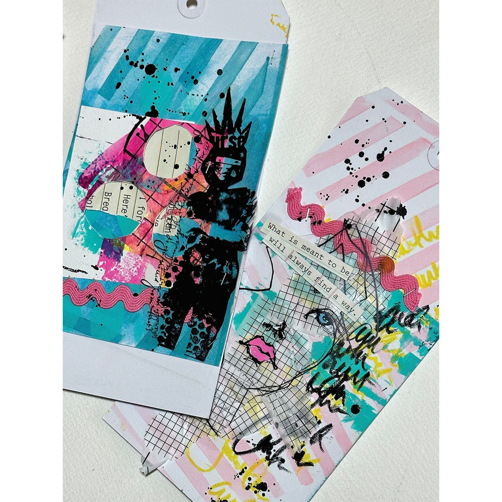 Ranger ink ranger • dina wakley media stencils angles