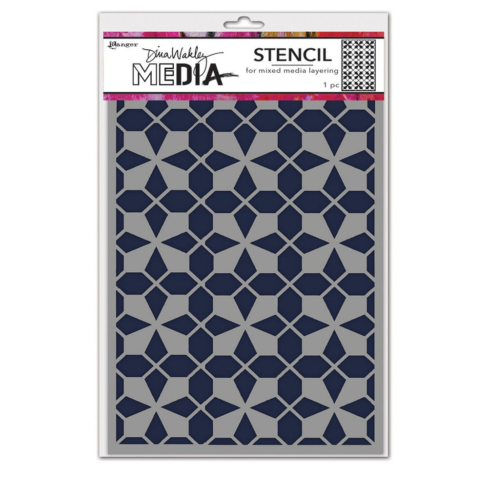 Ranger ink ranger • dina wakley media stencil tile floor
