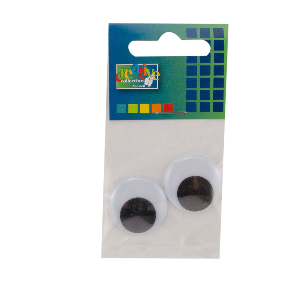Vaessen creative • wiebeloogjes 25mm 2pcs