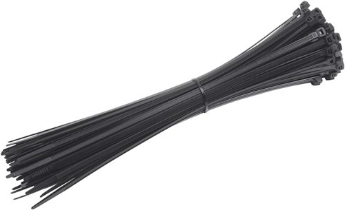 Meister kabelbinder 120x2.5mm zw 50st - wu7452120