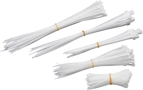 Meister kabelbinders assortiment tiewraps 250 dlg - wu1746650