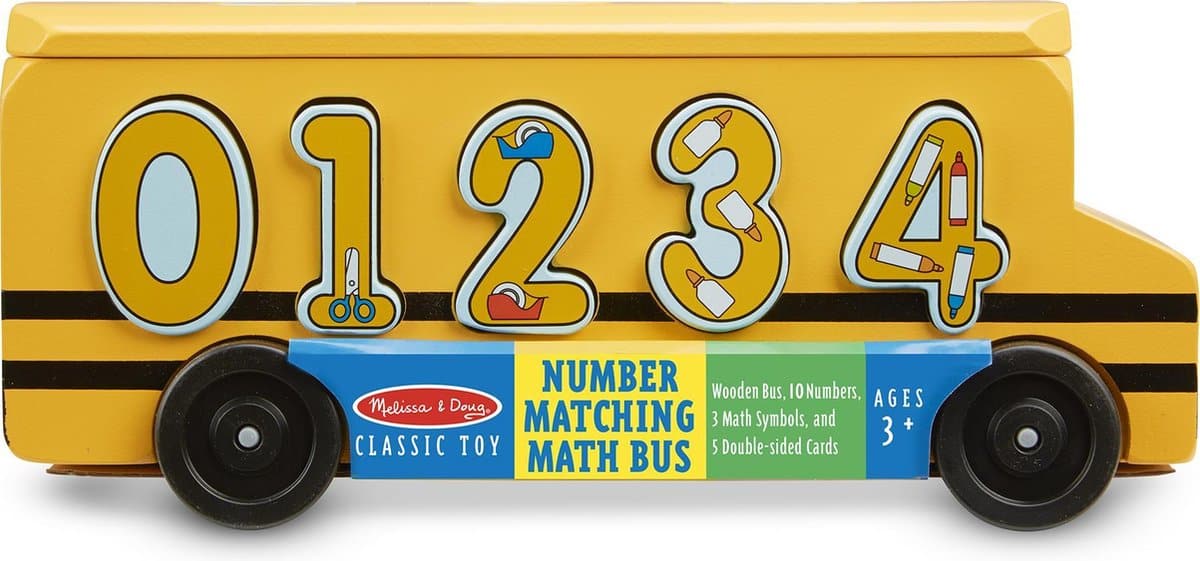 Van der doelen melissa en deeg tel en reken bus met cijfers