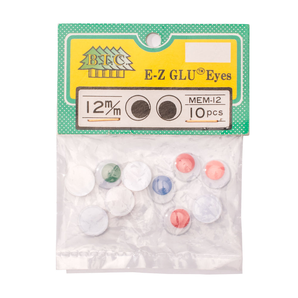 Vaessen creative • ogen beweegbaar plak 12mm 10pcs