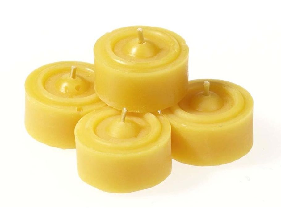 Memo bijenwas - theelichtjes - 10 stuks
