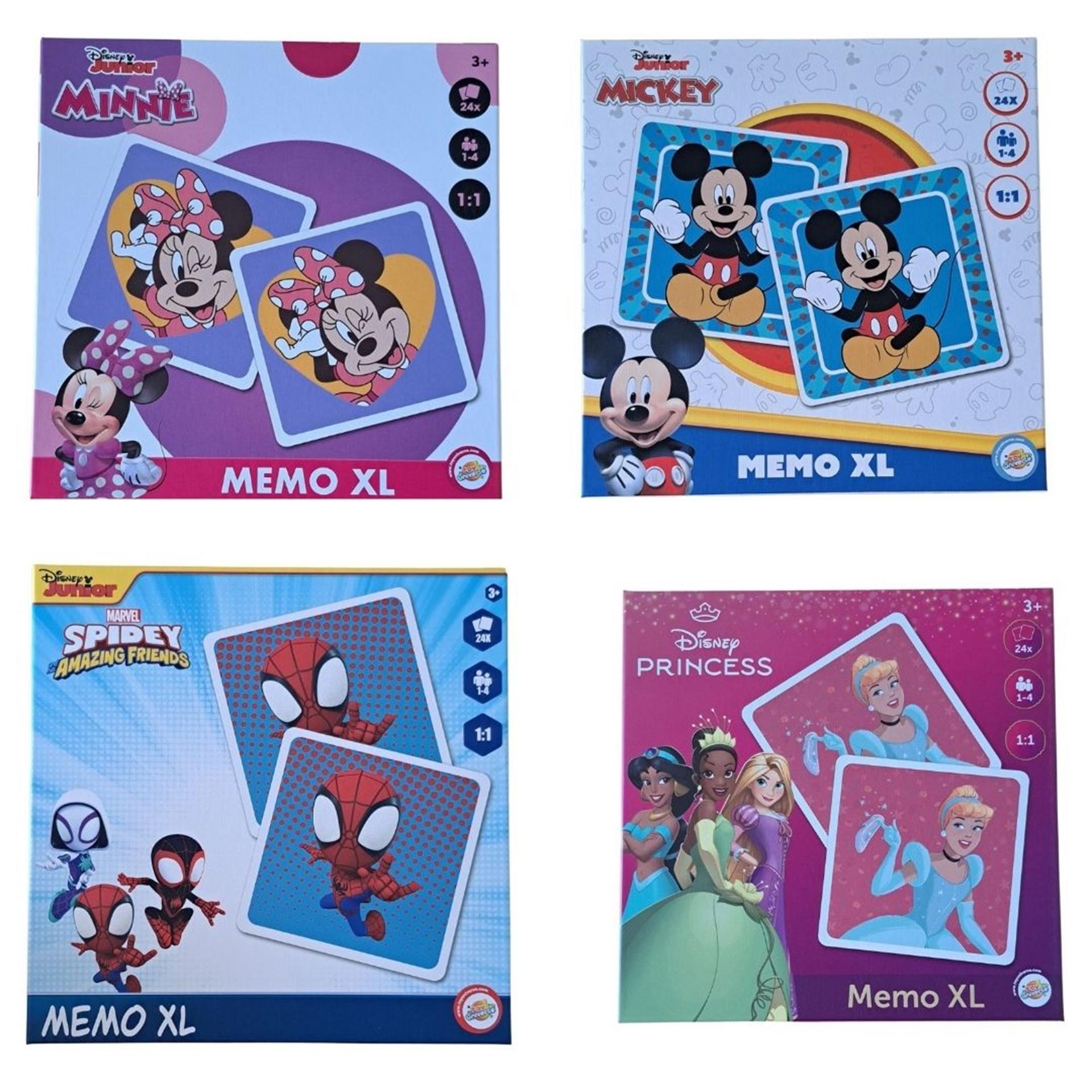 Intro disney prinses memo spel xl 24 kaarten