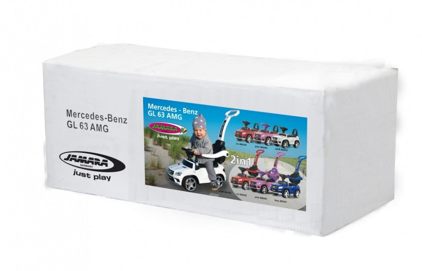 Mercedes GL 63 AMG loopauto 89 x 28,5 x 85 cm rood