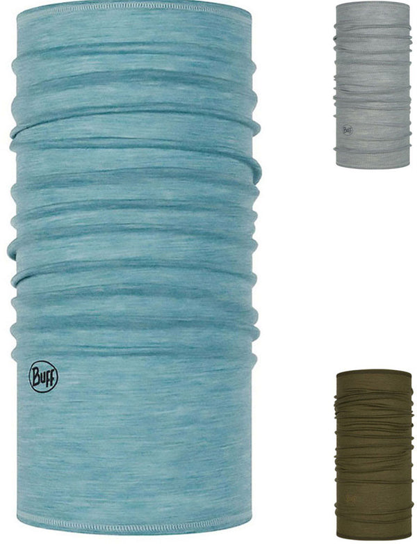 Buff merino lightweight - functional scarf | solid pool