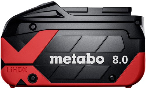 Metabo accu 18 volt | lihdx 8.0 ah - 624975000