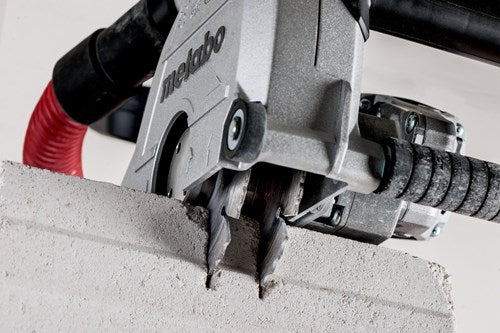 Metabo mfe 40 muursleuffrees 1900 watt 40mm diepte met 125mm schijven - 604040500