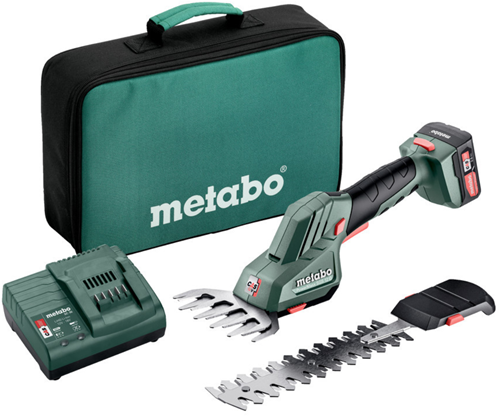 Metabo powermaxx sgs 12 q | accu-struik- en grasschaar | set (1x 2.0ah accu + lader) - 601608500