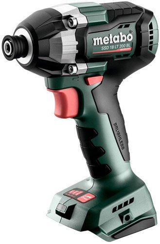 Metabo ssd 18 lt 200 bl accu-slagschroevendraaier 18 v | 200 nm | in x, zonder accu-packs en lader - 602397840