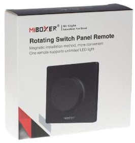 Mi-light miboxer dimmer paneel opbouw zwart - led0298