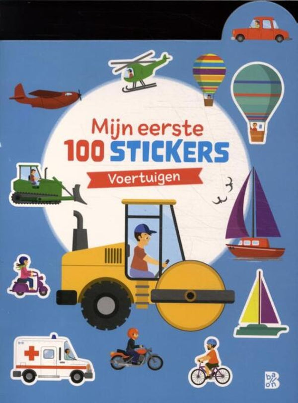 Ballon mijn eerste 100 stickers: voertuigen