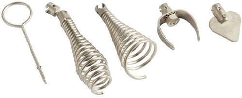 Milwaukee accessoires m18fs drain cleaner 5pcs set - 1st - 48532790