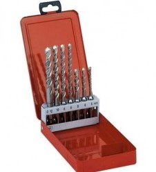 Milwaukee accessoires set sds-plus hamerboren in metalen cassette (7-delig) new ms2 - 4932352339