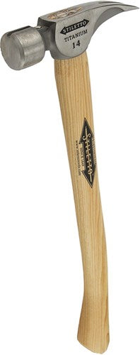 Milwaukee accessoires stiletto titanium hamer met houten greep ti14sc-h18, 457 mm - 4932352584