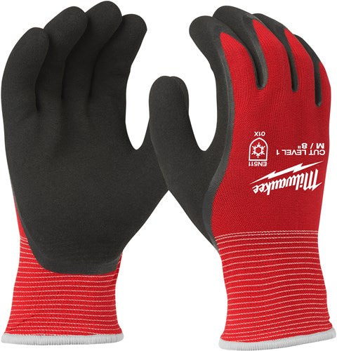 Milwaukee accessoires milwaukee winter snijklasse 1 gedimde werkhandschoenen winter handschoenen cut level 1-l 9 -1pc - 4932471344