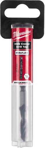 Milwaukee accessoires milwaukee boor tap combinatie | 1 4 hss-g | m8x57mm - 4932498265