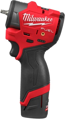 Milwaukee m12 fsciwf14-252x m12 fuel sub-compact 1 4 accu slagmoersleutel | met frictiering (2x 2,5ah accu + lader) - 4933498974