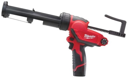 Milwaukee m12 pcg 310c-201b accu kit- lijmpistool met 310ml patroonhouder | 2.0ah - 4933441655