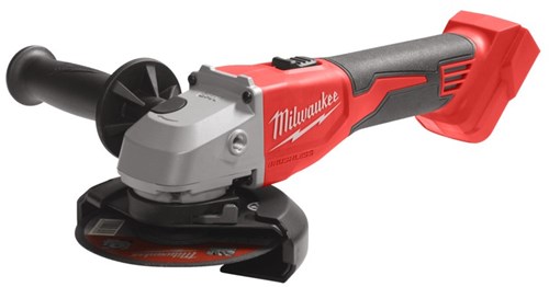 Milwaukee m18 blsag125x-0 | m18 haakse slijper | 125 mm | brushless | schuifschakelaar | zonder accu's laders - 4933492643