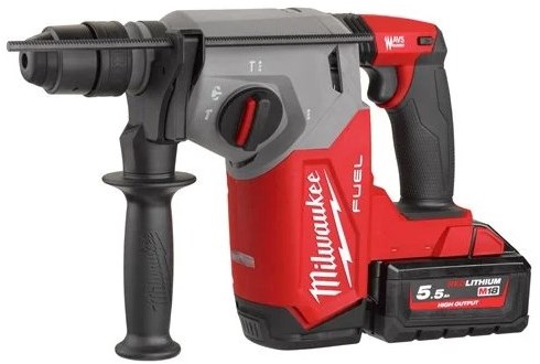 Milwaukee m18 fhx-552x | sds-plus accu-boorhamer | 4-standen | 26 mm | met fixtec - 4933478889
