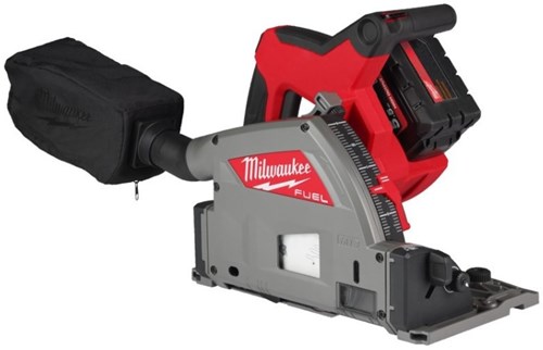 Milwaukee m18 fps55-552p fuel accu invalzaag | 18v | 2 x 5.5 ah accu + snellader | in packout toolbox 4933478778