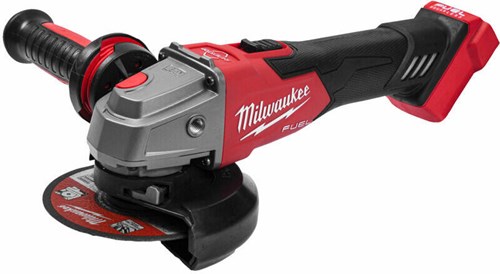 Milwaukee m18 fsag125xb-0 accu haakse slijper ii | zonder accu's en lader - 4933498062
