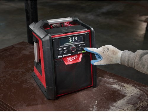 Milwaukee m18 rc-0 | accu bouwradio lader | zonder accu's en lader - 4933446639