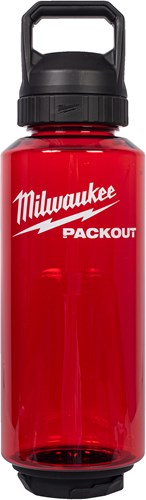 Milwaukee packout™ plastic fles met drinkdop | 1420 ml | rood - 4932498638
