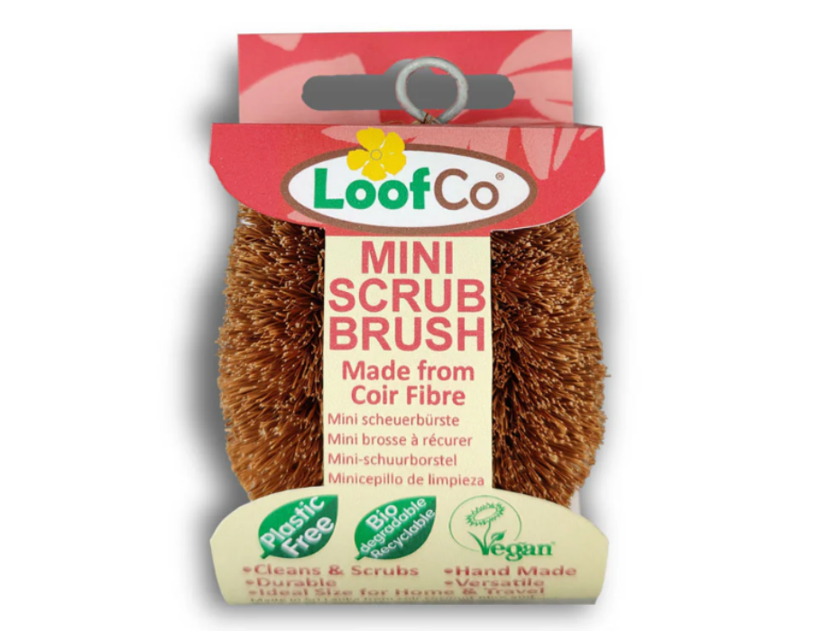 Loofco mini afwasborstel - kokos