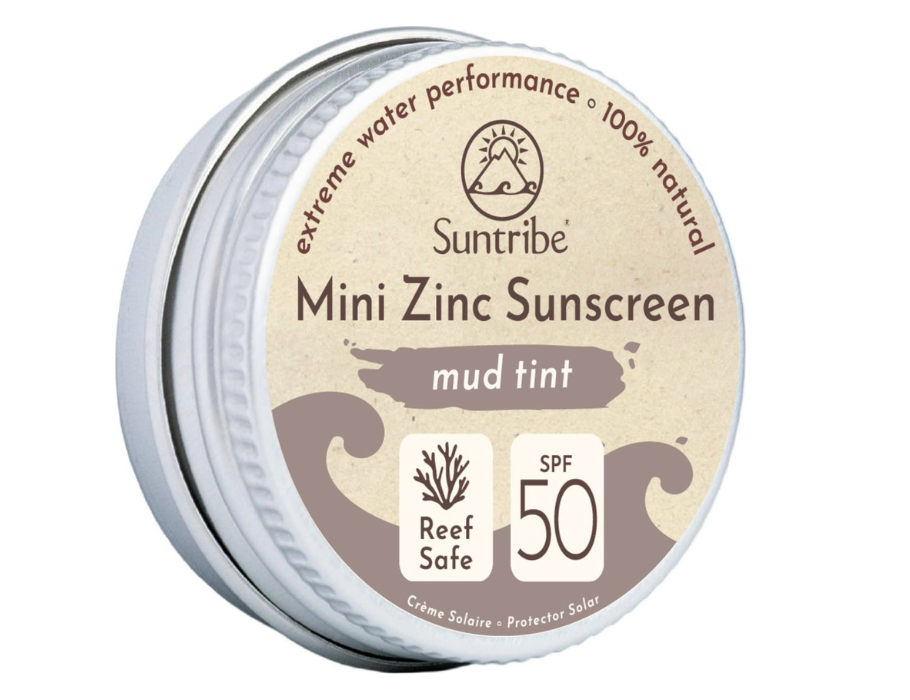 Suntribe zonnebrandcrème - gezicht sport - spf 50 - mud tint - 15 gr