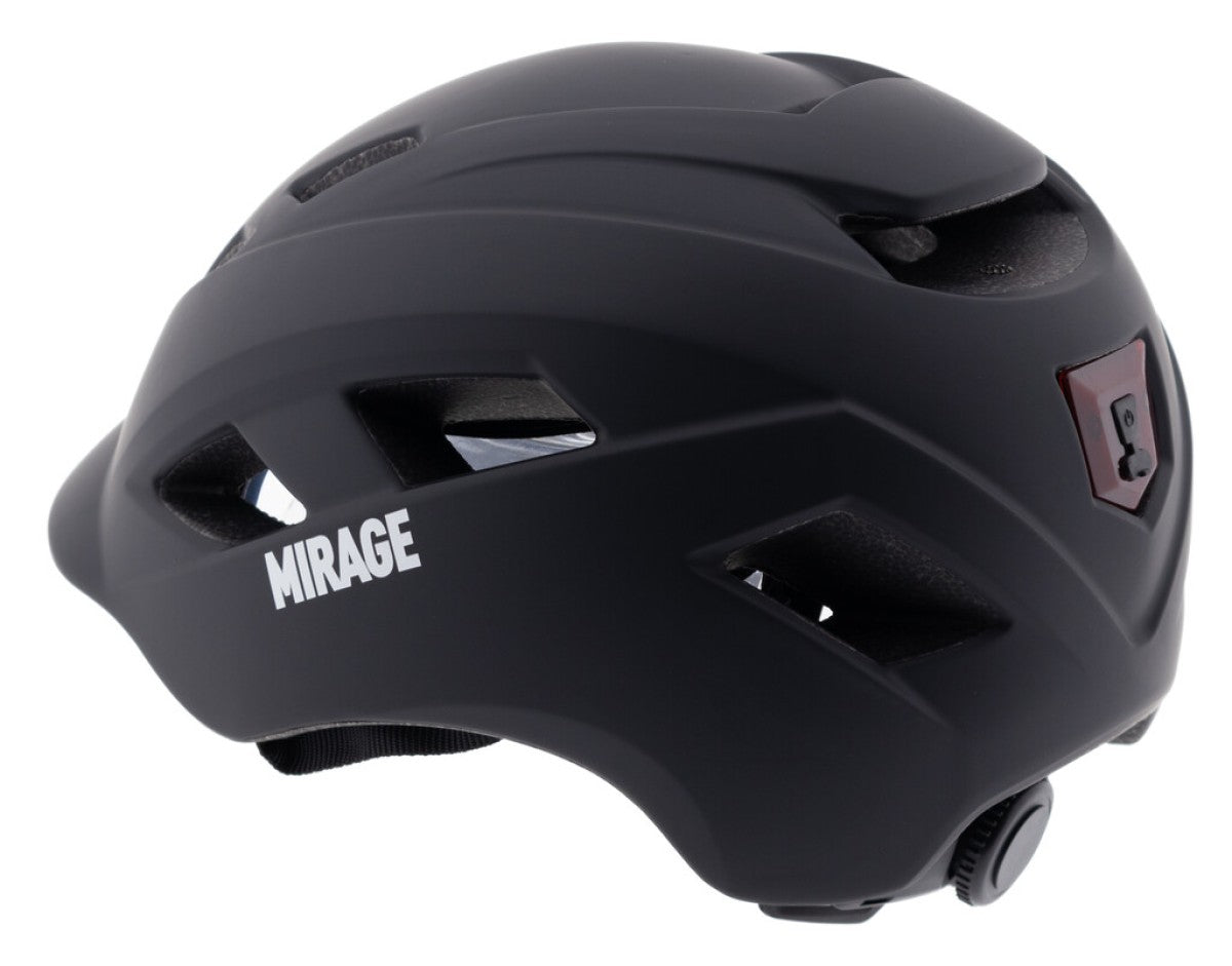 Buzaglo mirage urban helm e-bike led 55-58cm mat zwart