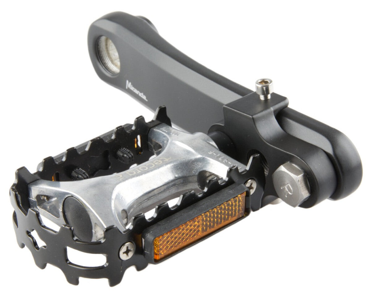 Buzaglo mirage crankverkorters met rvs bouten aluminium t6 zwart