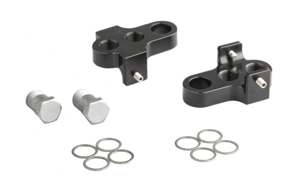 Buzaglo mirage crankverkorters met rvs bouten aluminium t6 zwart