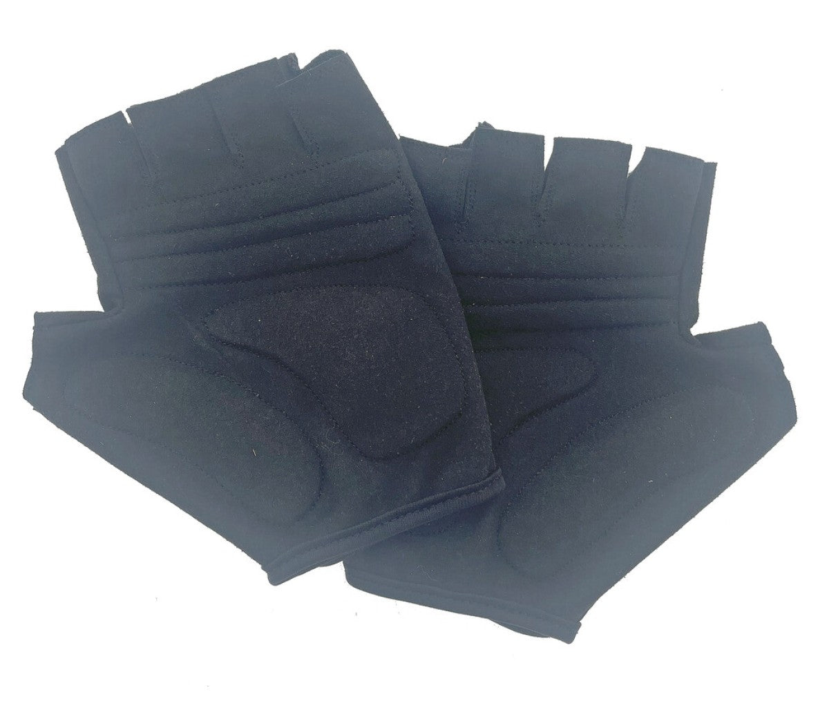 Mirage Lycra handschoen maat s gel zwart korte vinger op kaart