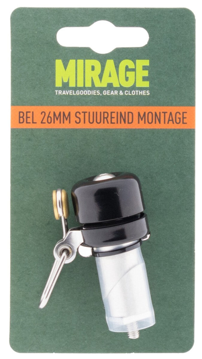 Mirage racebel 26mm, stuureind montage, zwart
